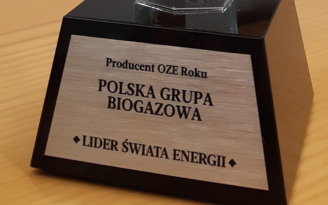 Polska Grupa Biogazowa Producentem OZE Roku